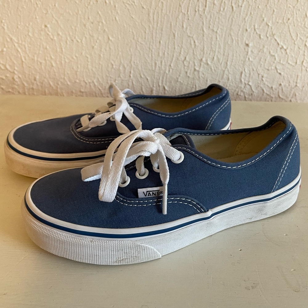 Women’s Royal Blue Vans Size 5